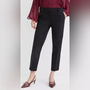 LOFT Rivera Slim Black Pants